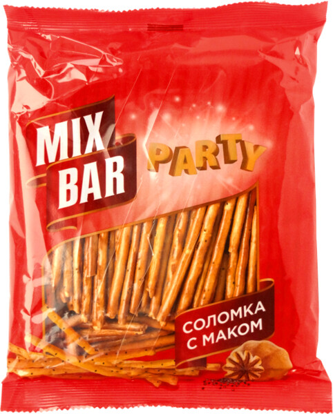 Соломка Mix-Bar сладкая с маком 200г