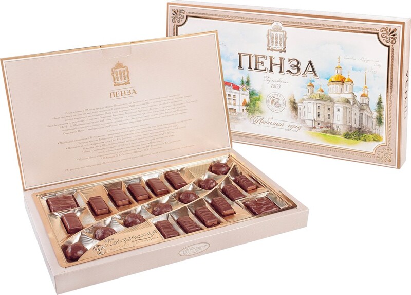 Конфеты КФ ПЕНЗЕНСКАЯ Пенза, 320-340г Россия, 320 -340г