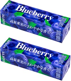 Набор Жевательная резинка Blueberry со вкусом голубики, 26,1 гр