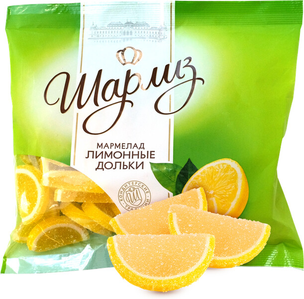 Мармелад Шарлиз Дольки со вкусом лимона 300г