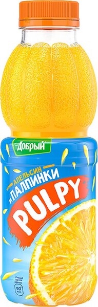 Напиток Добрый сокосодержащий палпи апельсин
