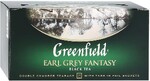 Чай Greenfield черный Earl Grey Fantasy с ароматом бергамота 25п*2г