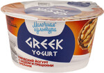 Йогурт греческий «Молочная культура» с медом и грецкими орехами 4%, 130 г