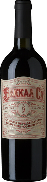 Вино красное полусладкое «Saperavi-Bastardo-Cabernet Sauvignon Bakkal Su», 0.75 л