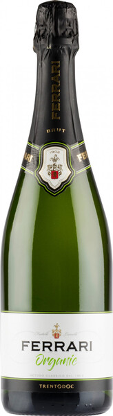 Вино игристое белое брют «Ferrari Organic Brut», 0.75 л