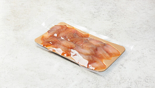 Язь филе ломтики холодного копчения, 150 г