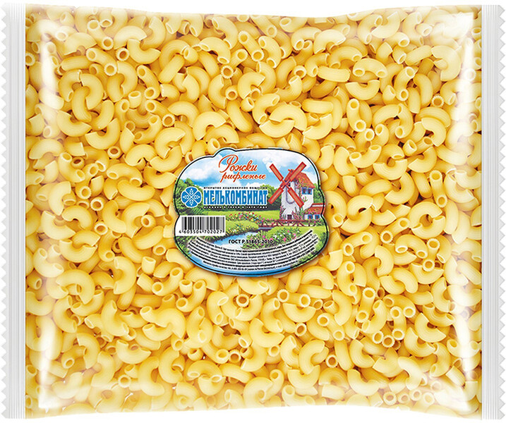 Макароны Тверь МК Рожки рифлёные 900г