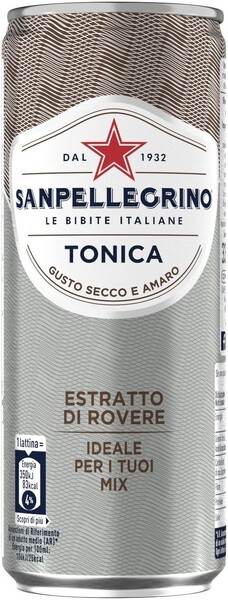 Напиток газированный Sanpellegrino Тоник c экстрактом дуба, безалкогольный 0,33 л