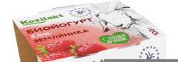 Биойогурт Формула Здоровья из Козьего Молока Земляника 3,0-4,5% 100г