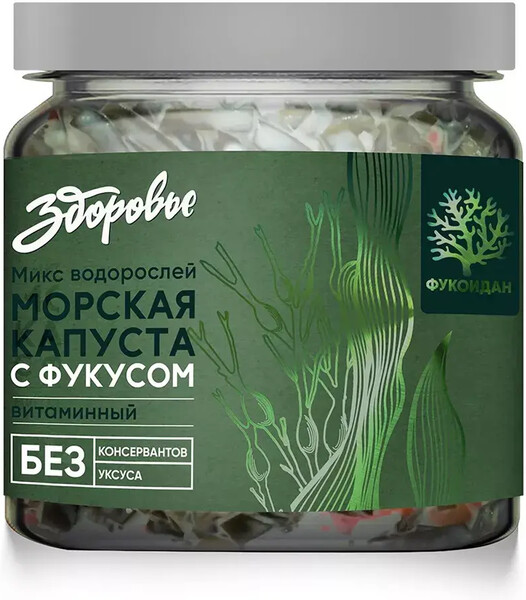 Капуста морская Здоровье с фукусом витаминная 400 г