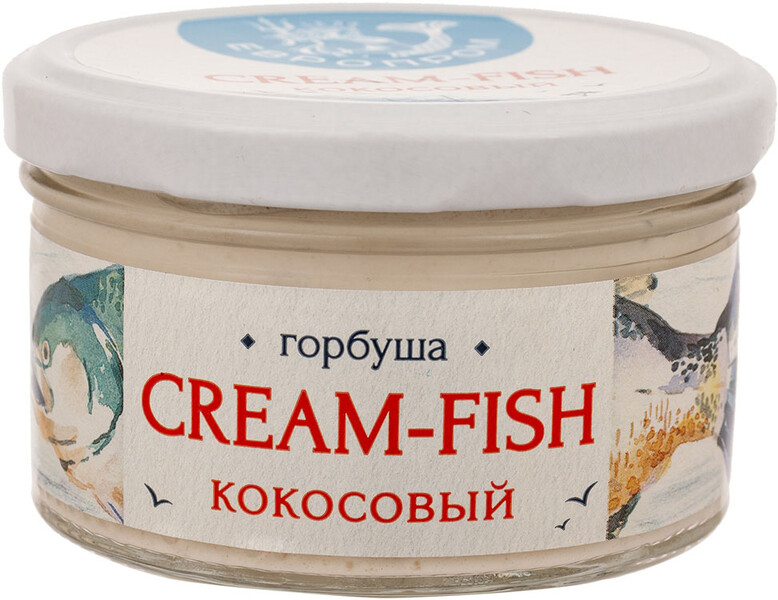 Паста из горбуши Европром Крем-фиш кокосовый 130г