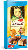 Торт Вафельный Аленка со Сливочным Вкусом и Миндалем 250гр