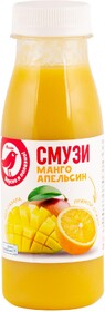 Смузи АШАН Красная птица со вкусом манго апельсин, 250 мл
