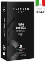 Carraro Puro Arabica кофе в капсулах для системы Nespresso, 10 капсул