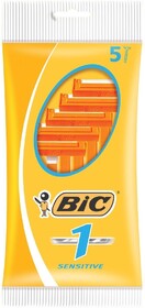 СТАНОК ДЛЯ БРИТЬЯ BIC 1 SENSETIVE, 5 ШТ