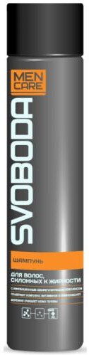 Шампунь для волос склонных к жирности Svoboda Men care, 300 мл