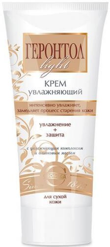 Крем для лица Геронтол Light, Увлажняющий, Свобода, 60 мл., туба