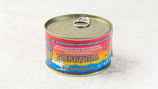 Горбуша натуральная, 227 г