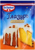 Глазурь Dr.Oetker сахарная белая, 100г