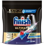 Капсулы для посудомоечной машины Finish Ultimate, 15 шт