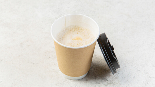 Кофе латте 0,3 на миндальном молоке, кафе