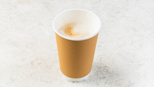 Кофе латте 0,4 на миндальном молоке, кафе