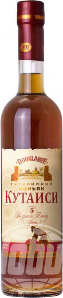 Коньяк Дугладзе Кутаиси 5 лет 40 % алк., Грузия, 0,75 л