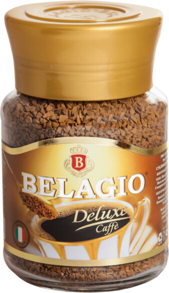 Кофе растворимый Milagro Belagio Deluxe 95 г (стекло)