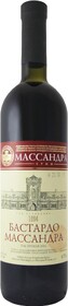 Вино столовое красное полусладкое «Бастардо Массандра», 0.75 л