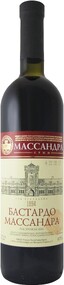 Вино столовое красное полусладкое «Бастардо Массандра», 0.75 л