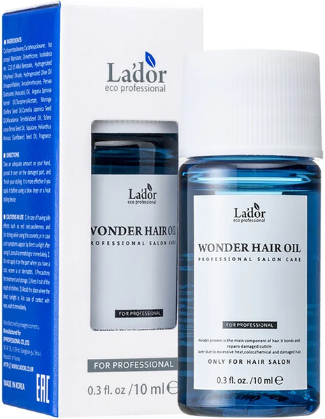 Масло для волос LaDor Wonder Hair Oil Увлажняющее для восстановления блеска 10мл