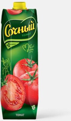 Из Беларуси: Сок Сочный томат, 1 л