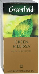 Чай Greenfield зеленый Green Melissa 25п*1,5г