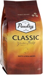 Кофе Paulig Classic натуральный жареный в зернах 250г