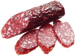 Колбаса из страуса сыровяленая 230г 