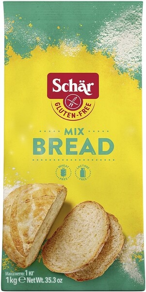 Мучная смесь для выпечки хлеба Schar Mix B без глютена, 1 кг