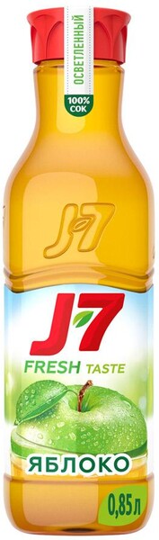 Сок J7 Яблоко охлажденный 0,85л