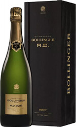 Игристое вино Bollinger R.D. Extra Brut Champagne AOC (gift box) 2007 0.75л