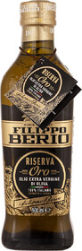 Масло оливковое Filippo Berio EV Reserva Oro 500мл ст/б