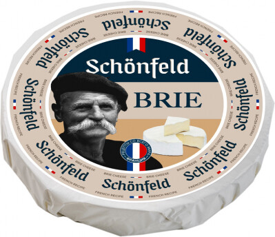 Сыр Мягкий Schonfeld с Белой Плесенью Brie 45%
