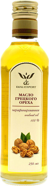 Масло грецкого ореха 0,25л, DIAL-EXPORT