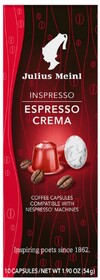 Кофе Julius Meinl Espresso Crema 10 капсул
