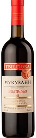 Вино красное сухое «Tbilisoba Мукузани», 0.75 л