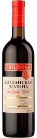 Вино красное полусладкое «Tbilisoba Алазанская Долина», 0.75 л