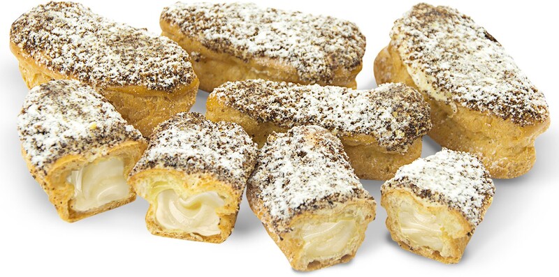 Заварная трубочка с обсыпкой