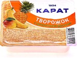 Творожок фруктовый с тропическими фруктами 9% Карат, 230 гр., ПЭТ