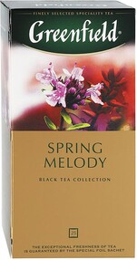 Чай Greenfield черный Spring Melody 25пак*1,5г