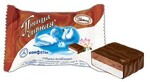 Конфеты АККОНД Птица дивная двухслойная глазированные шоколадом на основе сливочного суфле, 300 гр., флоу-пак