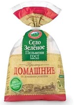 Пельмени Село зеленое Домашние говядина свинина 400г