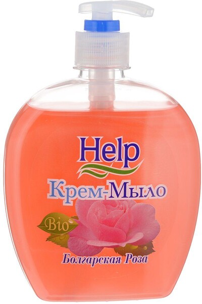 Крем мыло Help Болгарская роза